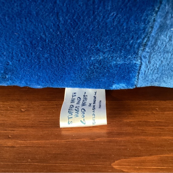 Build-A-Bear Blue and Yellow Plush Couch - Picture 9 of 9